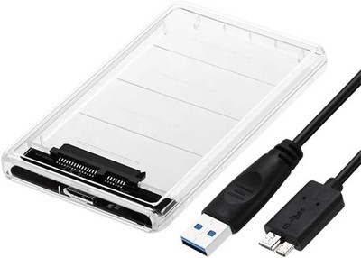 2.5'' USB-C 3.1 Hard Drive Enclosure HDD SSD External Laptop Case 9.5mm 7mm SATA