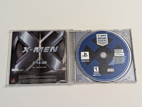 X-Men: Mutant Academy (Sony PlayStation 1, 2000) PS1 Complete CIB - Tested - Picture 3 of 3