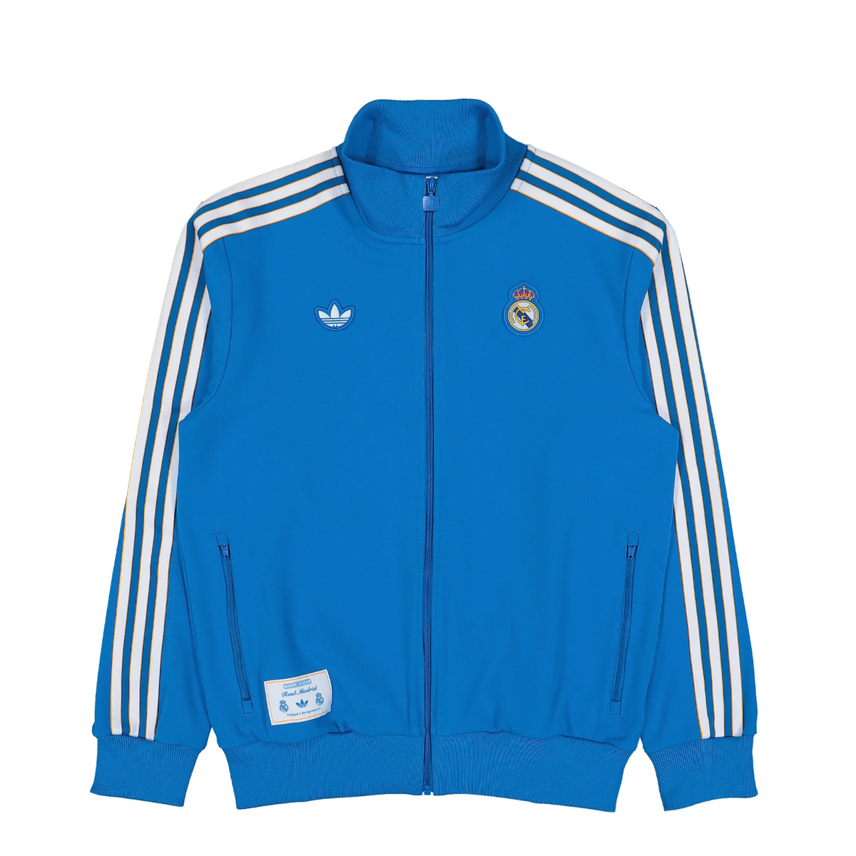 adidas Real Madrid Terrace Icons Track Top Blue Originals New