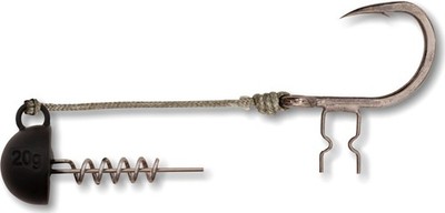 Black Cat 6-0 Shad Claw Rig 50g 100kg