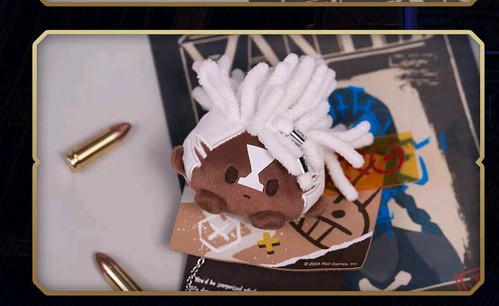In stock Official Arcane Ekko plush charm badge pin league of legends - Picture 2 of 5