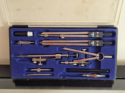 DAHLE Technischer Zeichenzirkel Set Geometrie Zeicheninstrumente Originalverpackt