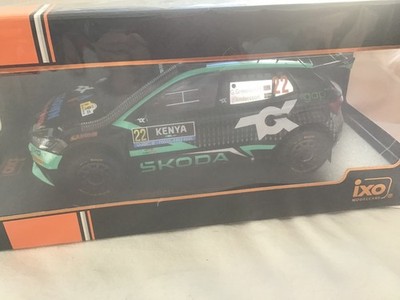 IXO Maßstab 1:18 (18RMC209.22) - Skoda Fabia Rally2 (2023) 22 1st WRC2 Kenia OVP