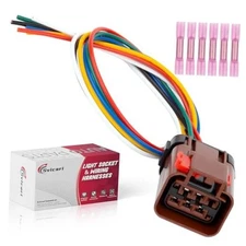 Tail Lights Connector Plug Wiring Pigtail Harness Compatible with Dodge Ram 