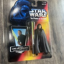 1996 Star Wars Luke Skywalker Jedi Knight with Green Lightsaber NEW in Box