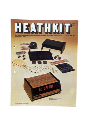 Vintage  HEATHKIT  September 1974 / Programm Katalog 64 Seiten HE94/2E B1