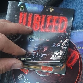 Illbleed (Sega Dreamcast, 2001) Complete with Manual