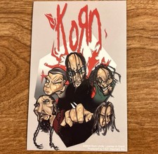 VINTAGE  RARE 2004 Korn Official Sticker