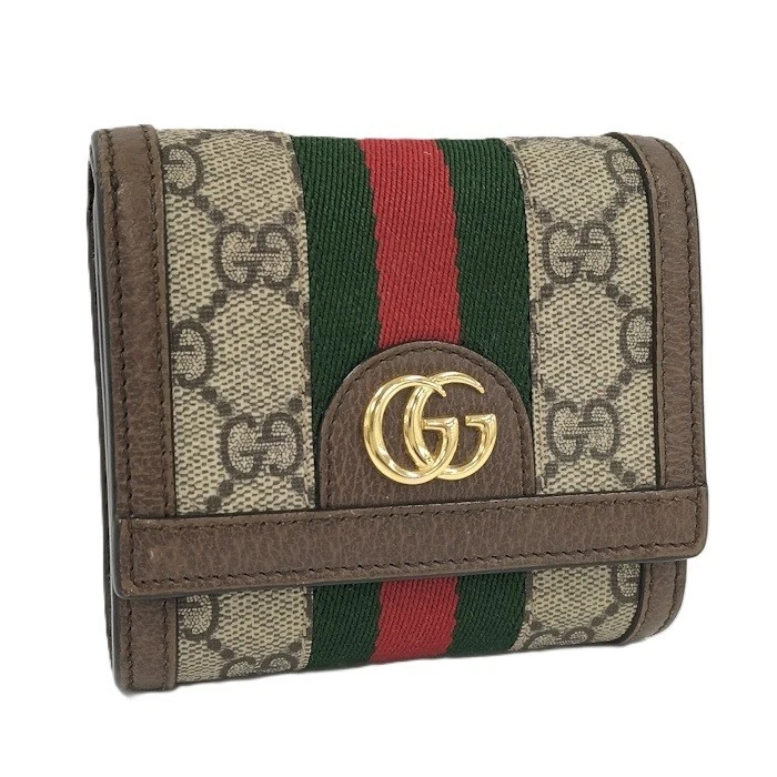Portefeuille Gucci GG Supreme Ophidia 598662 340764
