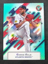 2025 Topps Pristine CHRIS SALE Aqua Refractor Parallel! #'d /199!