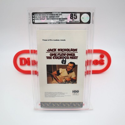 VHS - ONE FLEW OVER THE CUCKOO'S NEST - VGA GRADED 85 NM+ NEW & Factory Sealed! 