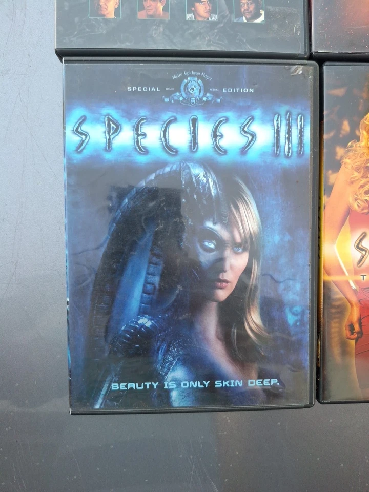 SPECIES DVD Collection-4 Movies! Michael Madsen Natasha Henstridge Aliens Horror - Image 4 of 4