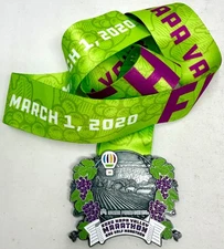 New 2020 Napa Valley Half Marathon Finisher Medal (Wine Country) Run Race