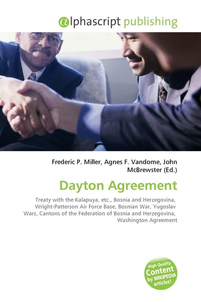 Frederic P. Miller (U. A.) | Dayton Agreement | Taschenbuch | Englisch (2026)-image