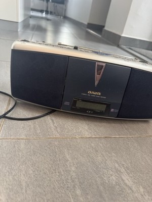 Aiwa CZ-1 CD-Radio-Wecker (Kompakt: 40x16cm) | Voll funktionsfähig!