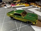 Hot Wheels Red Line Club 69 Camaro SS Loose Green