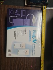 Actiontec Mega Plug AV 200 Mbps Powerline Ethernet Adapter Kit HLE20003-01KP