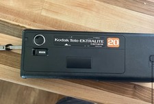 Kodak Tele Ektralite 20 Dual Lens Film Camera 22mm - 44mm Untested