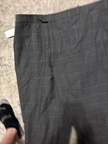 pantalone tuta stafford smart ech lana 48x32 grigio vetro finestra - Foto 2 di 5