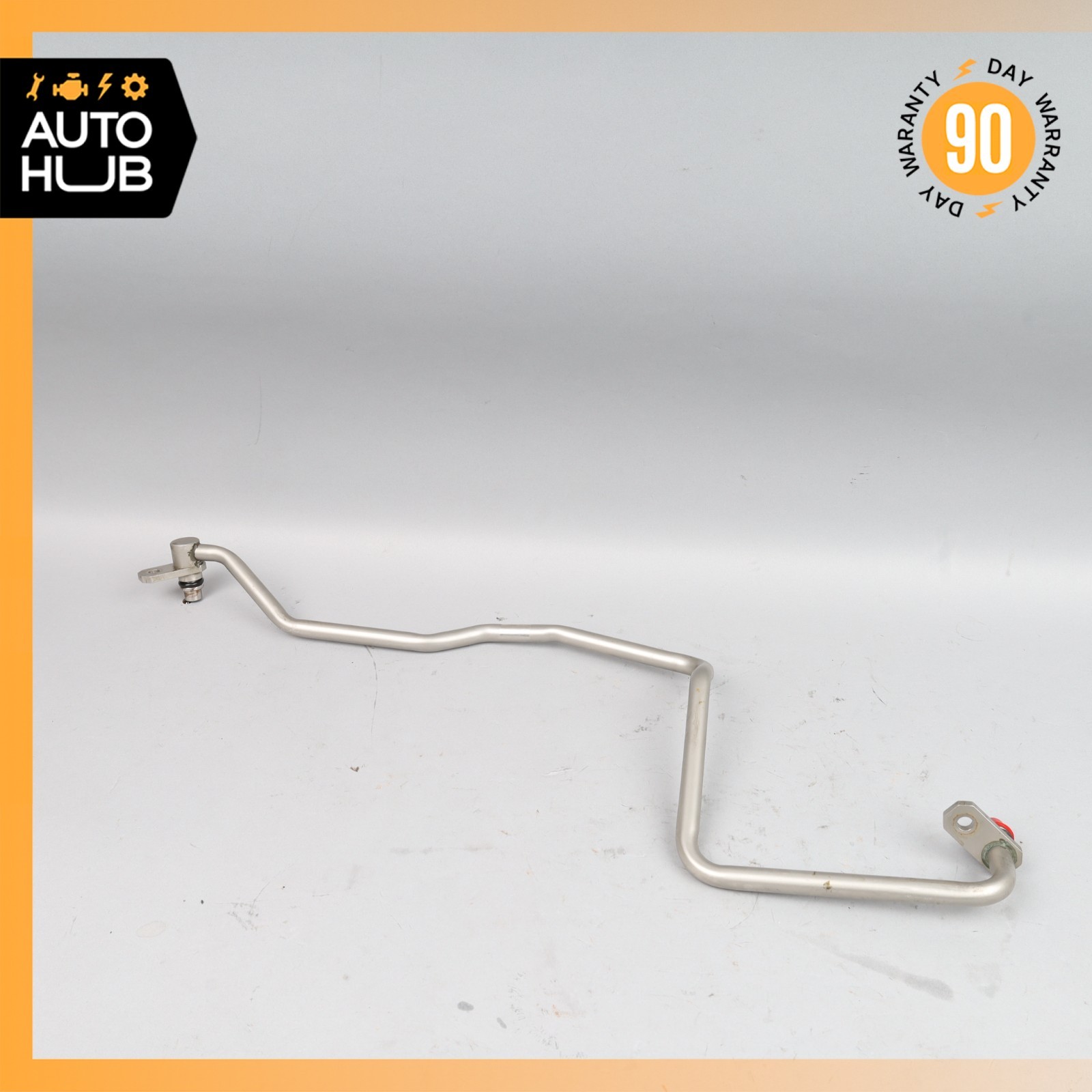 03-13 Bentley Continental GT GTC Upper Front Diff Oil Cooler Line 3W0317812 OEM