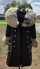 Lilli Ann vintage Coat And Dress Gray White 1960s