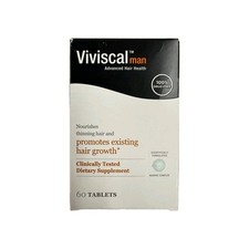 Viviscal Man x-strength Advanced Hair Health Growth 60ct Exp 1/27