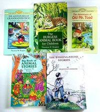 Thorton W. Burgess Books. Lot of 5, Old Mr. T...