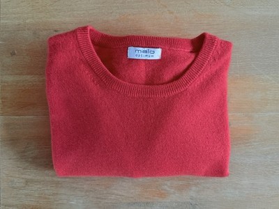 MALO Optimum Kaschmir / Wolle / Rot  / XXL  / sehr weich