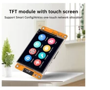 ESP32 Dev Board w/ 2.8" LCD TFT (WIFI/BT, 240x320 Touch)