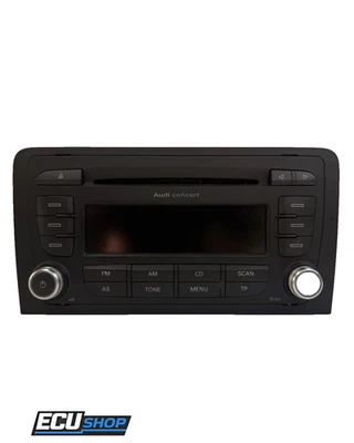 8P0035186P POSTE AUTORADIO D'ORIGINE AUDI A3 8P - Photo 1/4