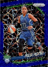 Maya Moore 2025 WNBA Prizm Blue Laser #135 - Lynx