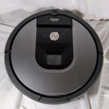 Upgraded iRobot Roomba 960 Robotic Vacuum Cleaner - Gray Cleaned And Tested