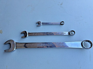 snap on tools wrench set 3 pcs open end box set