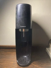 SodaStream Black Soda Machine Sparkling Water Maker WITH CANISTER