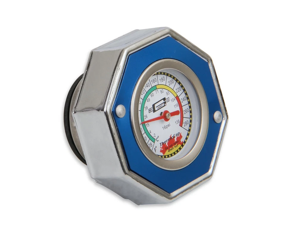 Mr Gasket 2471B Blue Domestic ThermoCap - Image 3 of 4