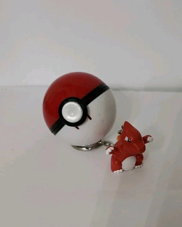 FIGURA LLAVERO CHARMELEON POKEBALL 1999 Diversión Básica Pokemon Casi Nuevo Foto 4 de 4