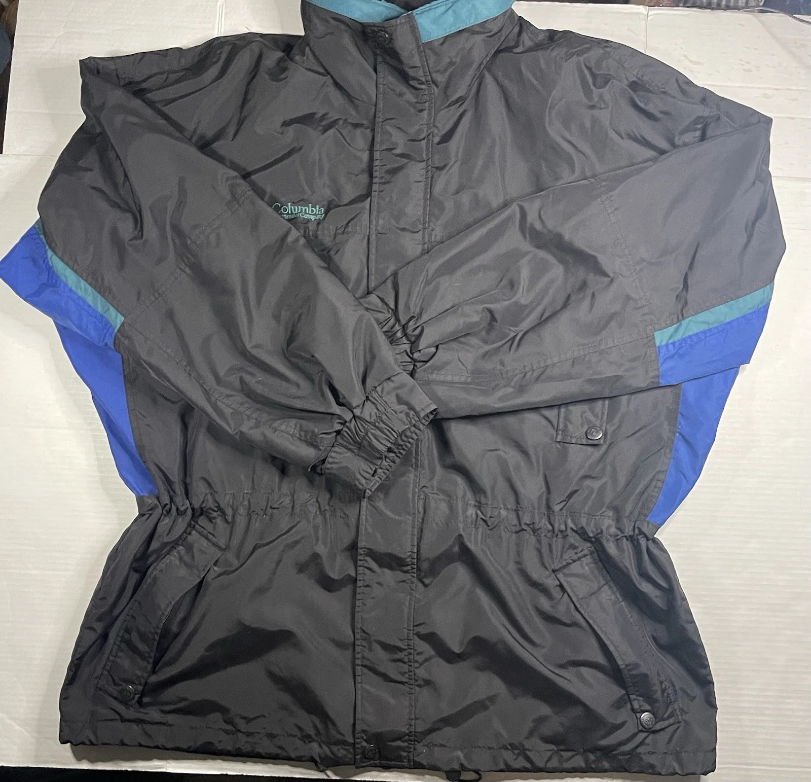 Vintage Columbia Jacket Mens XL Snowy Range Ski Outdoor 90s Windbreaker
