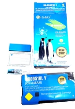 Replacement 951 XL Ink Cartridge YELLOW HP Officejet Pro 8100 8600 plus++