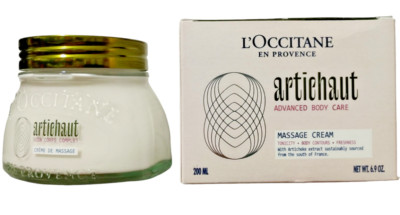 L'occitane Körpercreme für belebende und erfrischende Artischockenmassage