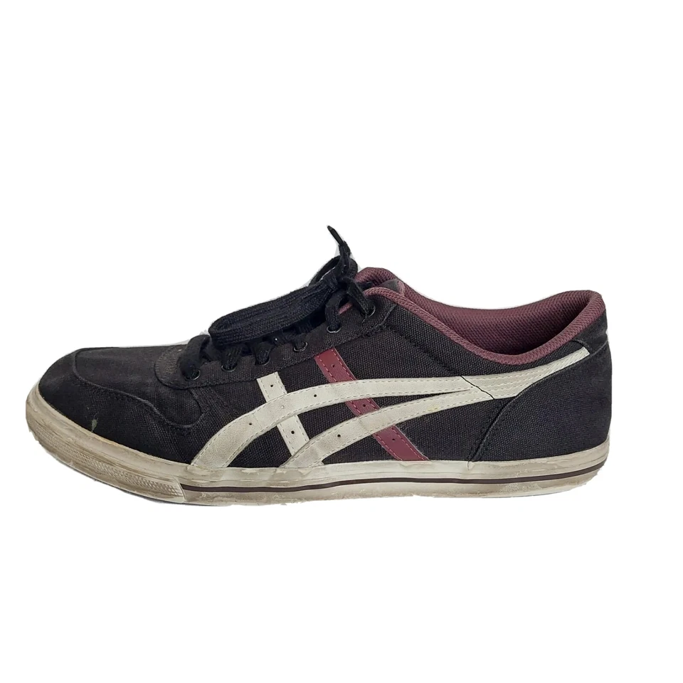 Asics Aaron CV Onyx H016Q 9101 schwarz weiß & lila Turnschuhe Herren Schuhe Größe 12 - Bild 4 von 4