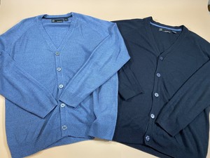 mens light blue cardigan