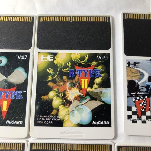 PC Engine HuCARD software 10-piece set, operation unconfirmed - Picture 6 of 14