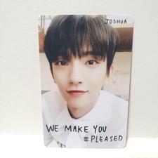 SEVENTEEN Japan 1st mini album we make you Joshua Photocard B ver.