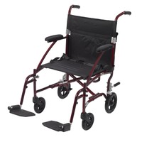 Fly Lite Ultra Lightweight Transport Wheelchair, Burgundy on sale Fly Lite Ultra Lightweight Transport Wheelchair, Burgundy on sale