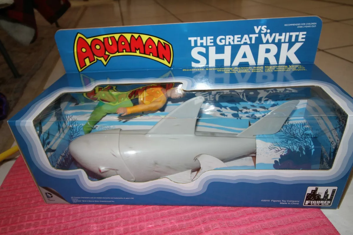 Aquaman toy with shark hotsell