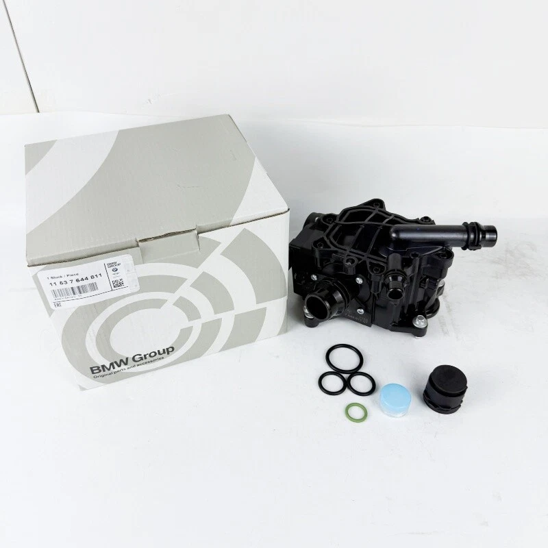 Engine Cooling Thermostat Housing 11537644811 Fit For BMW 530i 320i 430i 330i X4 Foto 2 de 4