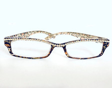 Crystal Cheetah Animal Print Reading Glass Made With Swarovski Readers New 2.00