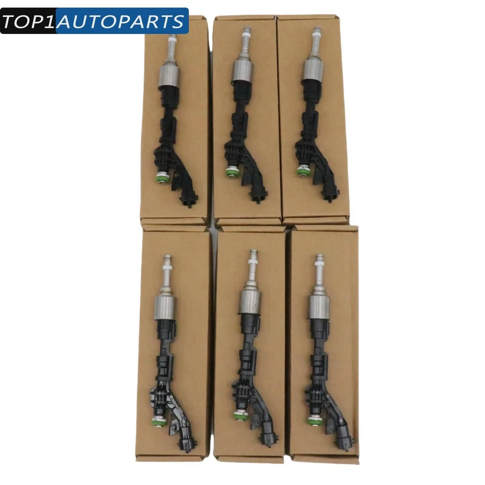 Fits 2013-2021 Jaguar X351 XJ XF Range Rover 3.0 AJ126S 6Pcs Fuel Injector US - Imagem 2 de 4
