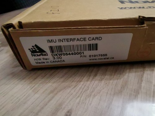 NovAtel IMU INTERFACE CARD 01017555 31A-0173 59391 Communication NEW BOXED RARE - 第 8/8 張圖片