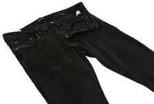 Jack & Jones Men JEANS Black W33 L34 Slim Fit Glenn denim Skinny